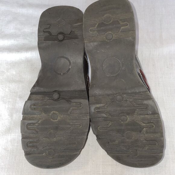 Mudd Casual Mules Women’s Size 7 Medium Brown Leather Slip On Comfort - Picture 5 of 12